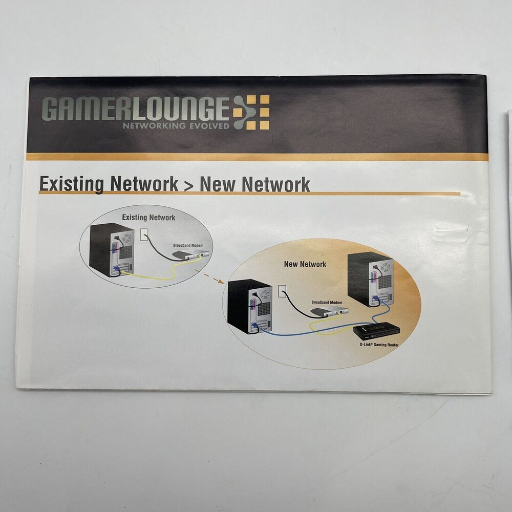 D-Link DGL-4100 Gamefuel priority Gaming Router Gigabit Broadband Tested Works - Picture 7 of 8